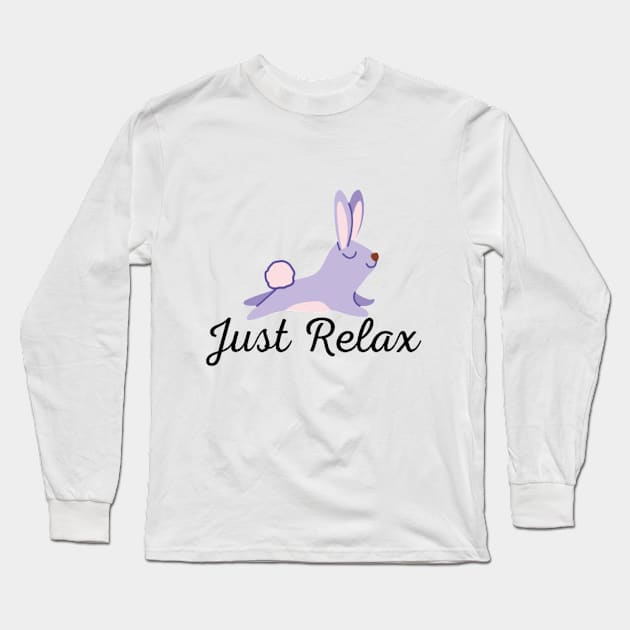 just relax Long Sleeve T-Shirt by houdasagna